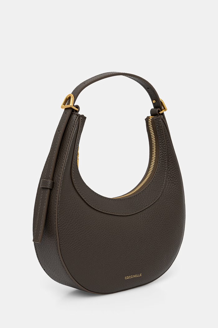 Coccinelle hobo kabelka dámská kožená E5.PIP.53.01.01 zelená SS26