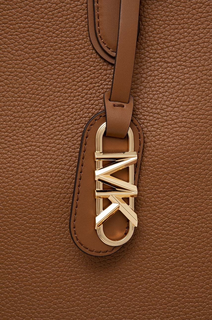 Oboustranná kožená kabelka MICHAEL Michael Kors hnědá 30F3GZAT4T