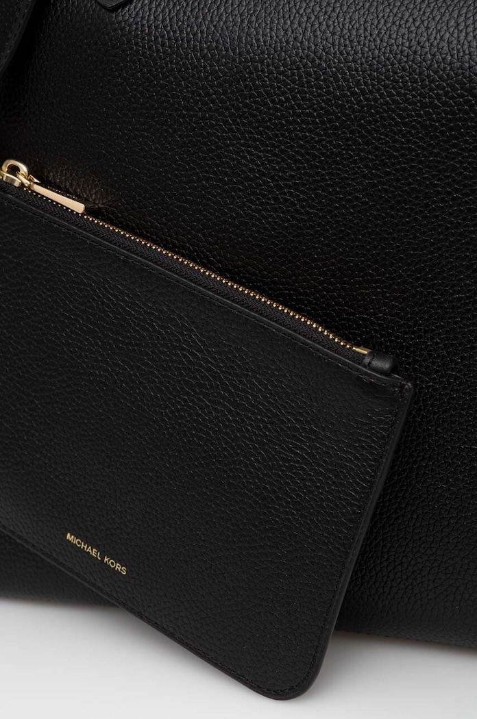 Doplňky Oboustranná kožená kabelka MICHAEL Michael Kors 30F3GZAT4T černá
