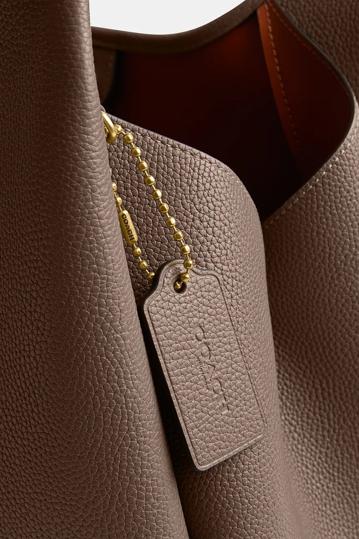 Coach borsa in pelle Lana Shoulder Bag CM544 marrone