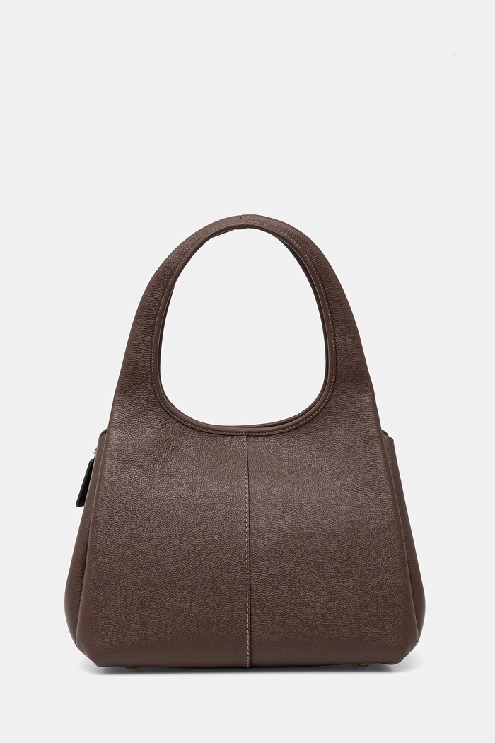 Doplňky Kožená kabelka Coach Lana Shoulder Bag CM544 hnědá