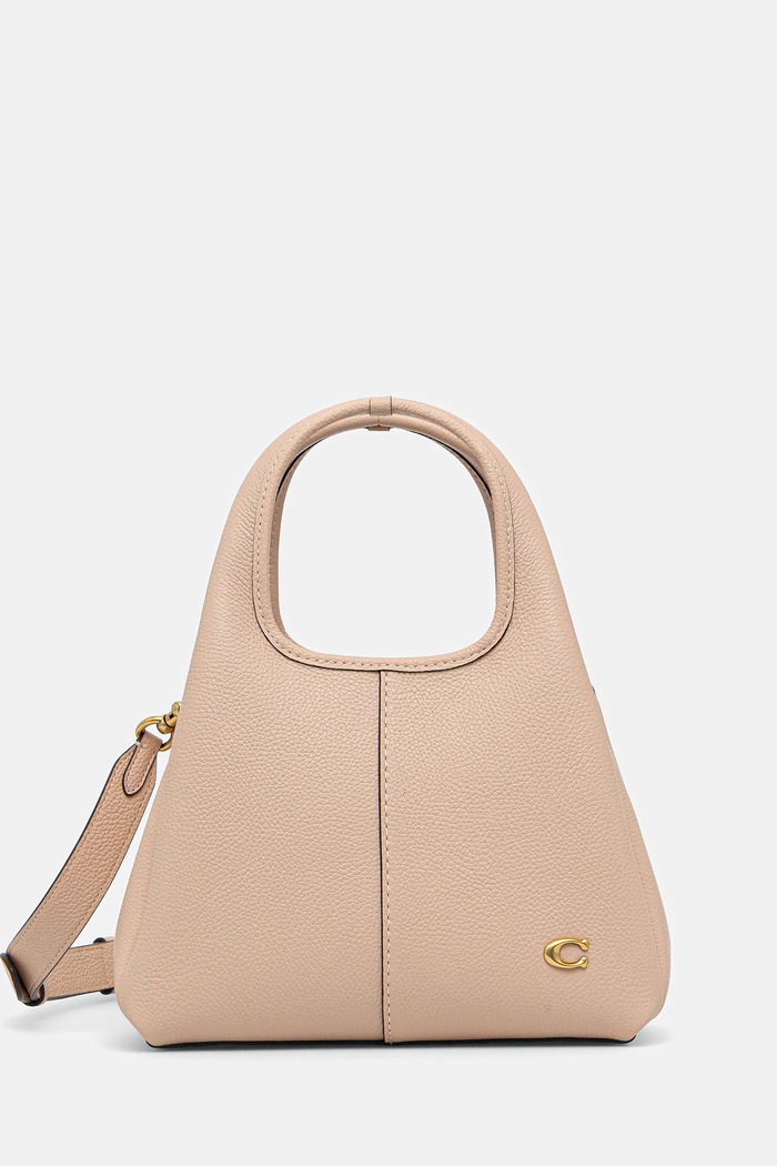 Coach geantă crossbody din piele Lana Shoulder Bag 23 pentru femei bej CM545
