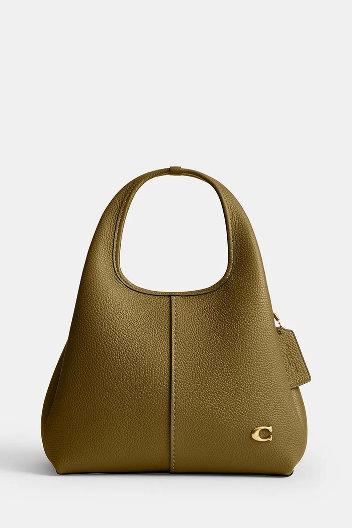 Coach crossbody kabelka dámská kožená zelená CM545