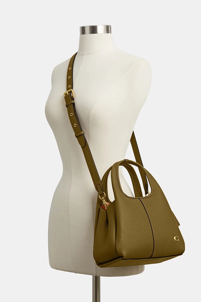 Coach crossbody kabelka dámská kožená CM545 zelená