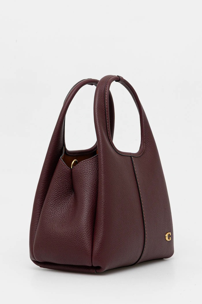 Coach geantă crossbody din piele Lana Shoulder Bag 23 pentru femei CM545 burgundia AA00