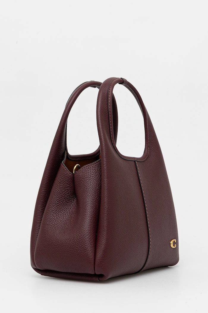 Coach geantă crossbody din piele Lana Shoulder Bag 23 pentru femei CM545 burgundia AA00