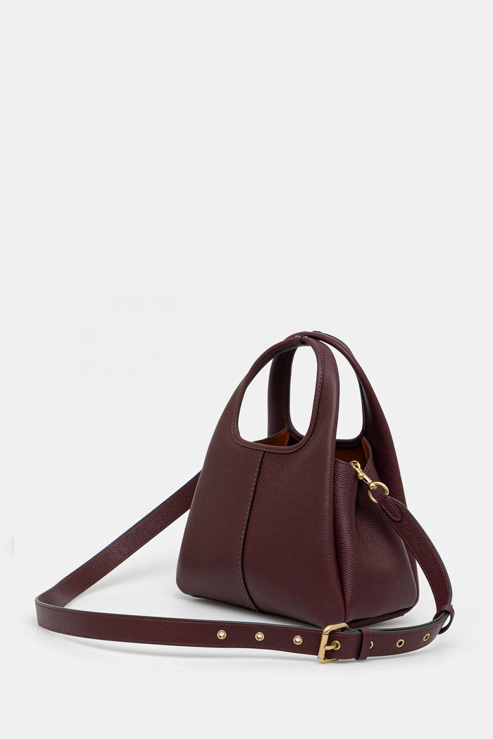 Accesorii Coach geantă crossbody din piele Lana Shoulder Bag 23 pentru femei CM545 burgundia