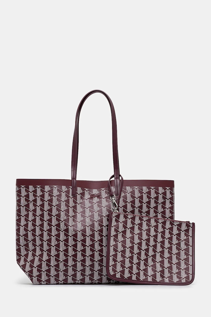 Lacoste torebka mieści A4 bordowy NF4344ZE