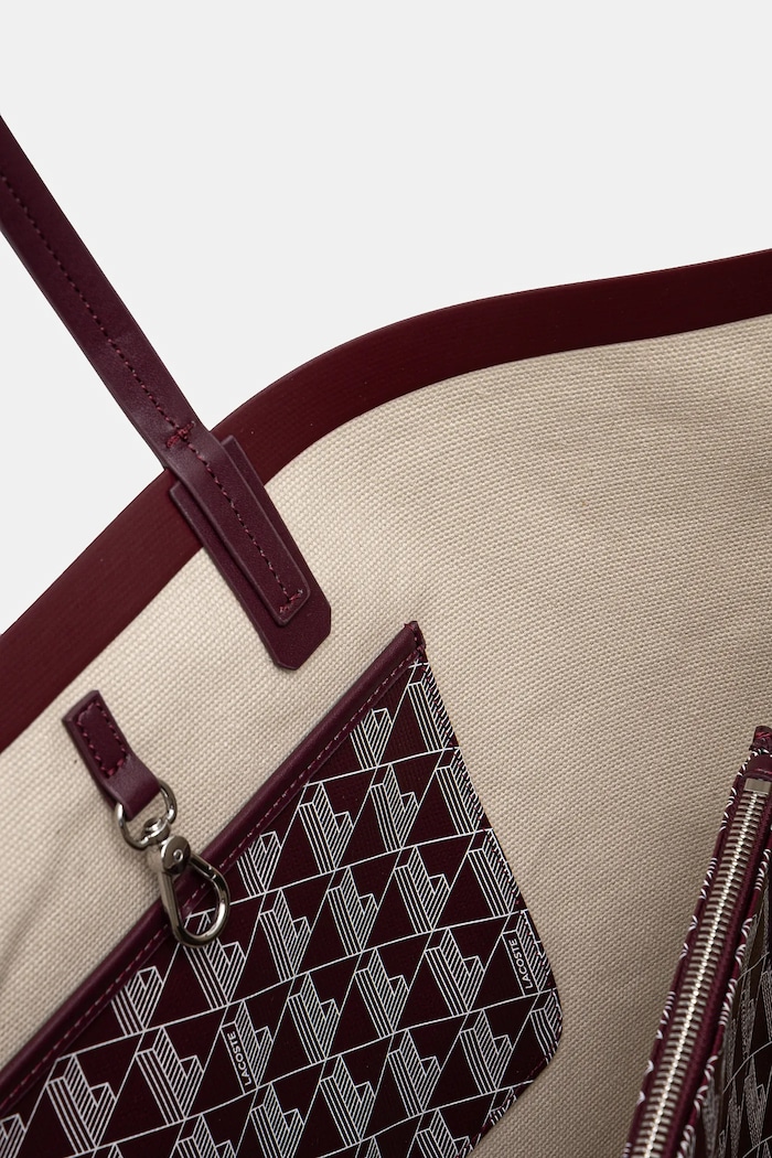 Lacoste torebka NF4344ZE bordowy