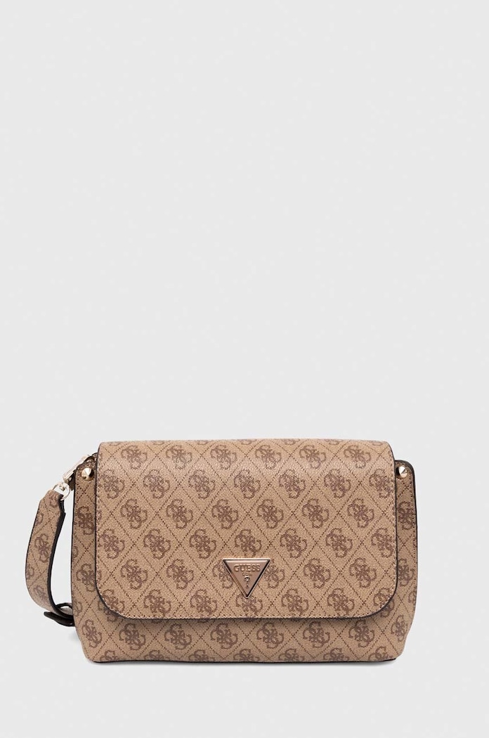 Guess torebka MERIDIAN nie mieści A4 brązowy HWSG87.78200