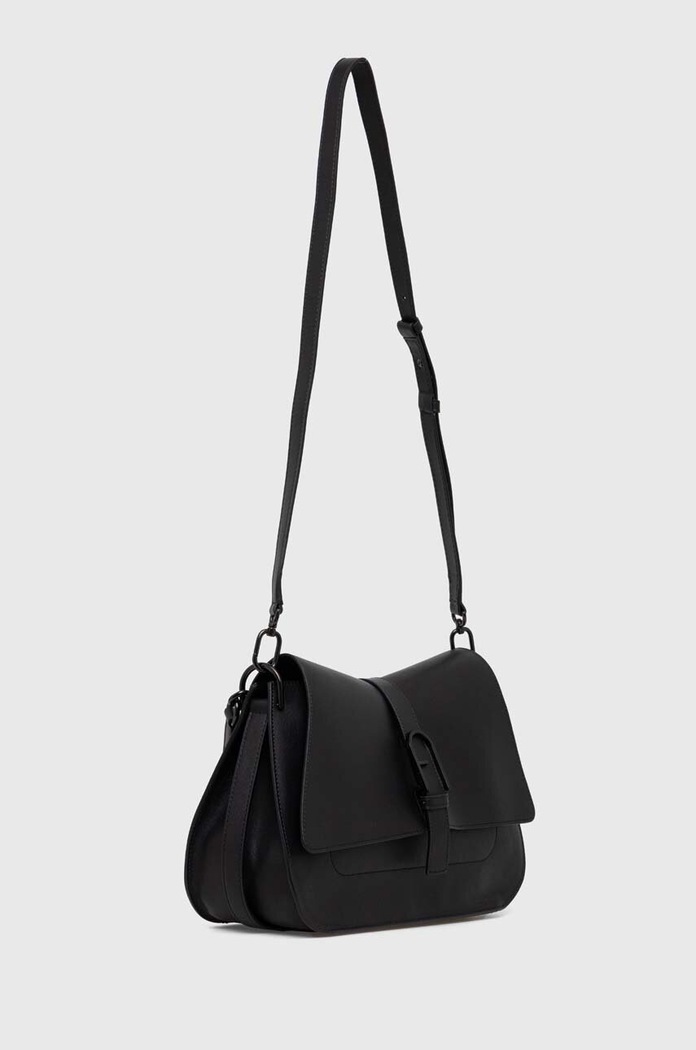 Δερμάτινη τσάντα Furla Flow L WB01040.BX2045.O6000 μαύρο AW23