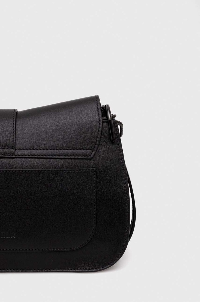 Kožená kabelka Furla černá WB00996.BX2045.O6000