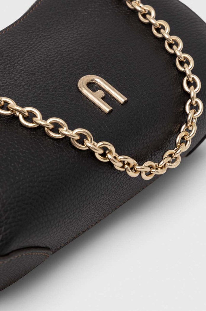 Akcesoria Furla torebka skórzana Primula WB00903.BX0356.O6000 czarny