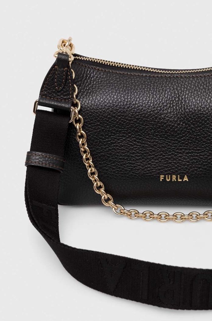 Furla torebka skórzana Primula WB00903.BX0356.O6000 czarny