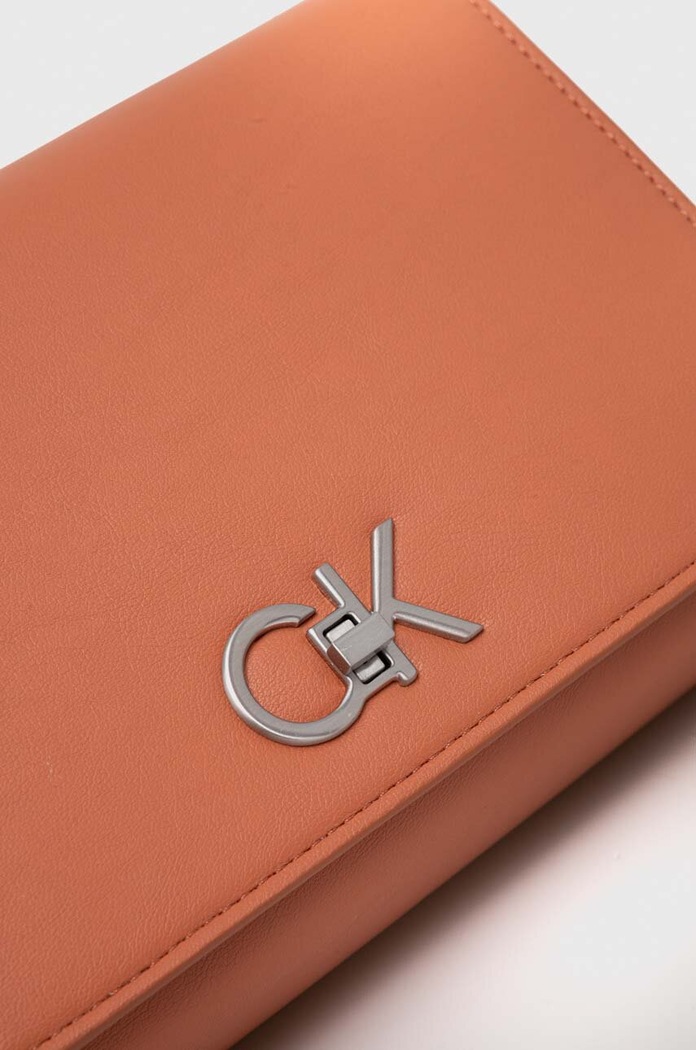 Чанта Calvin Klein оранжев K60K611057