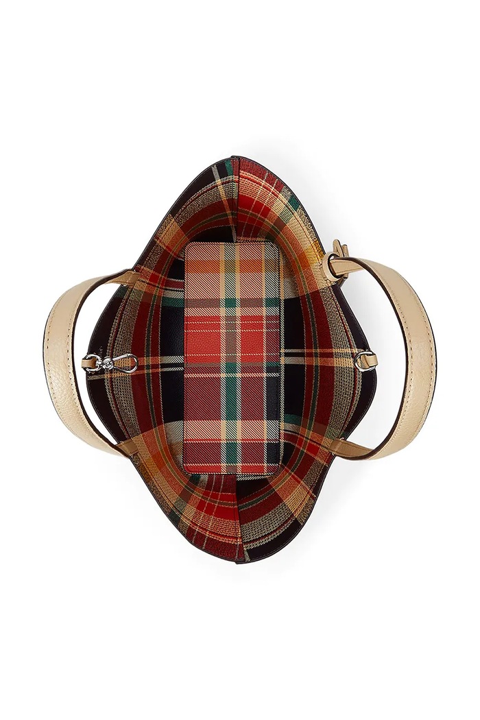 Lauren Ralph Lauren torebka dwustronna 431795329 beżowy