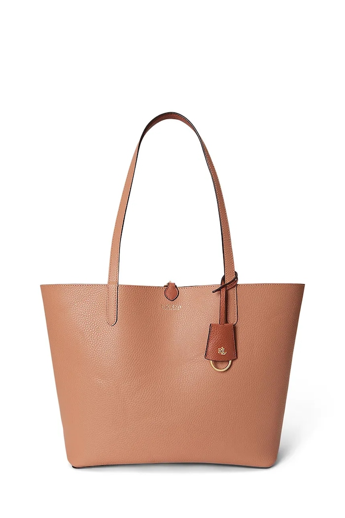 Lauren Ralph Lauren geantă reversibilă maro 431795329