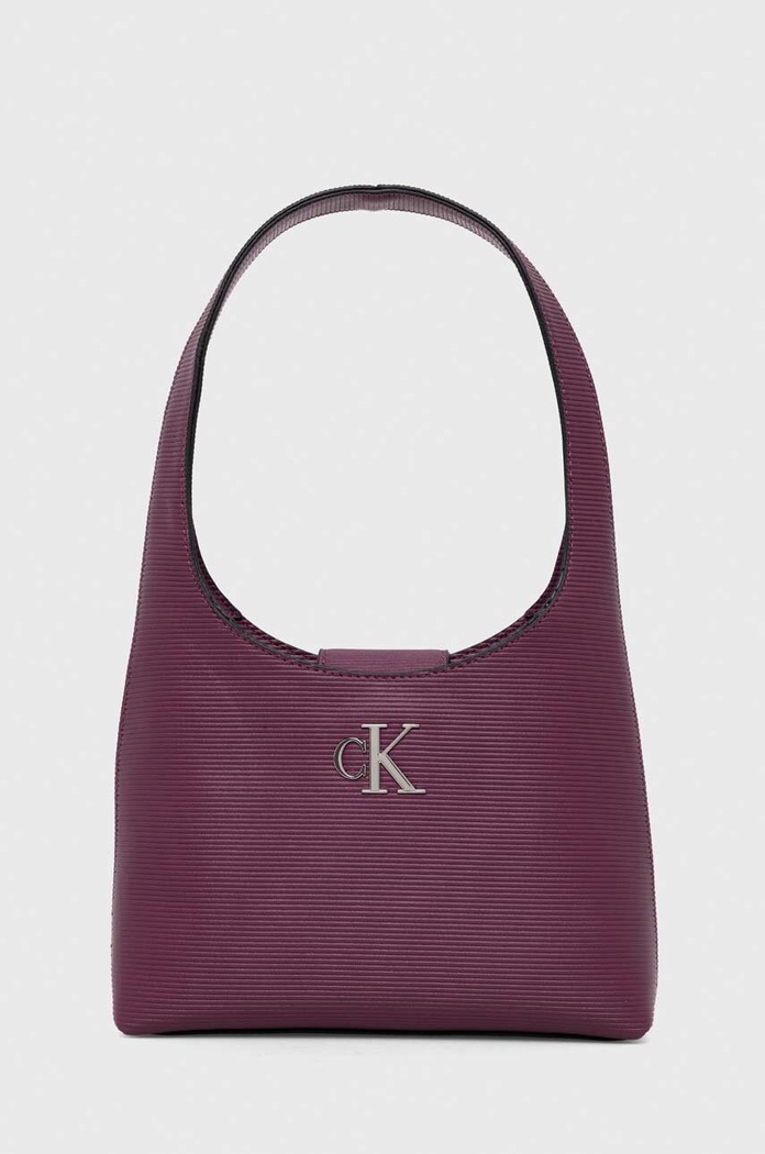 Kabelka Calvin Klein Jeans nevejde se A4 fialová K60K611212
