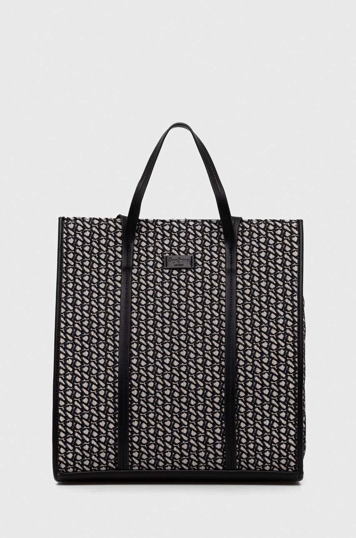 Pepe Jeans poseta MACY JACQUARD incape in A4 negru PL031466.999