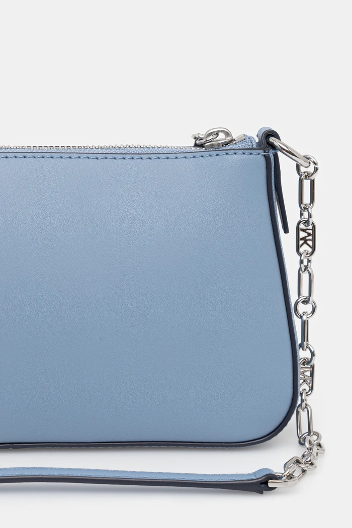 Accesorii MICHAEL Michael Kors Poseta de piele 32H3S8EW6L albastru