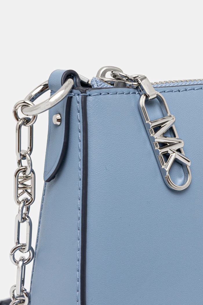 Poseta de piele MICHAEL Michael Kors 32H3S8EW6L albastru