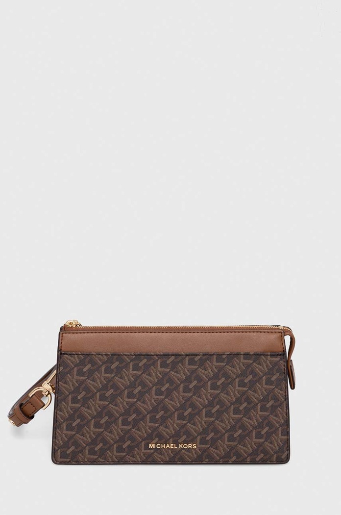 MICHAEL Michael Kors torebka nie mieści A4 brązowy 32H3G8EC7B