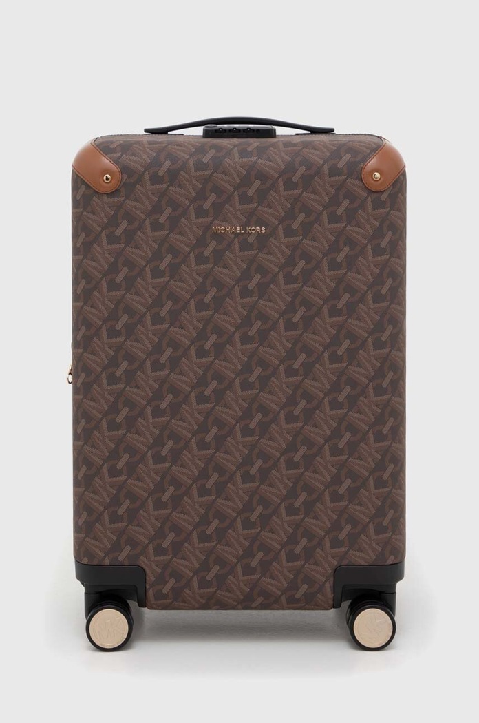MICHAEL Michael Kors walizka 50x35x23 cm mieści A4 brązowy 30H3GTFT5B
