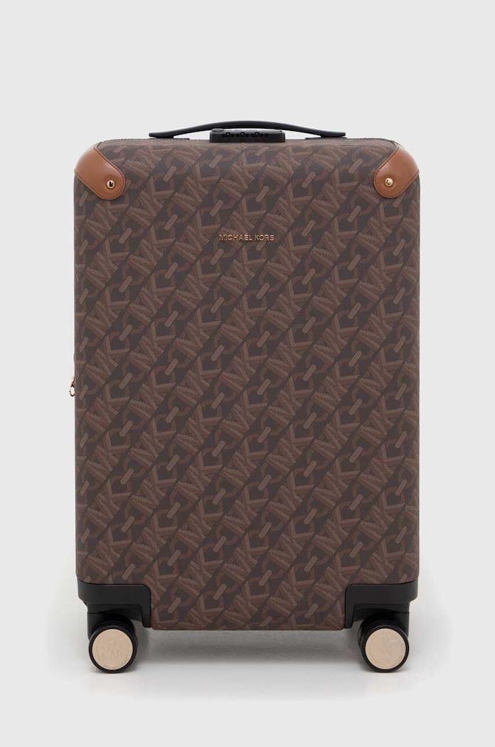 MICHAEL Michael Kors walizka 50x35x23 cm mieści A4 brązowy 30H3GTFT5B