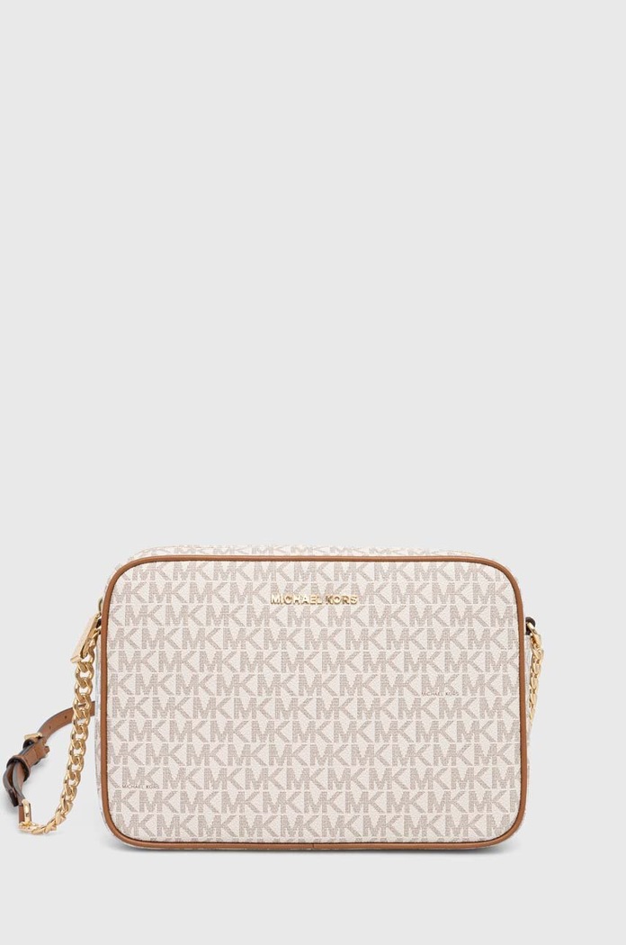MICHAEL Michael Kors torebka nie mieści A4 beżowy 32F1GJ6C7B