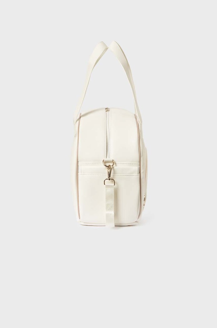 Accesorii Mayoral Newborn Geantă pentru cărucior cu imitație de piele 19348.1Q.Newborn bej