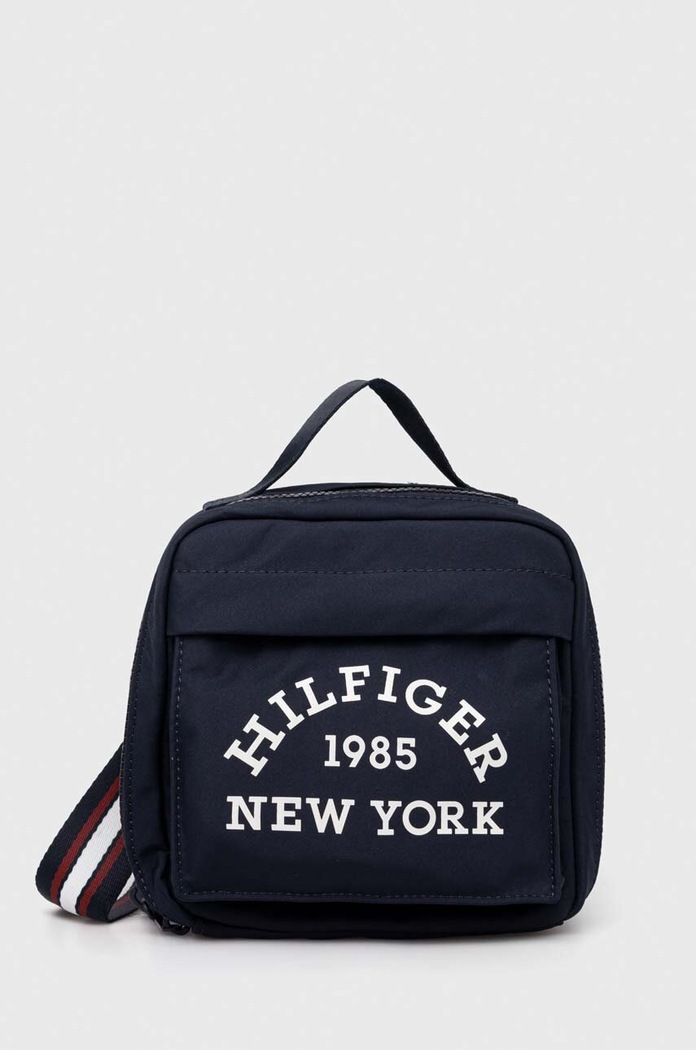 Dječja torba Tommy Hilfiger premalo za format A4 mornarsko plava AU0AU01777.9BYX