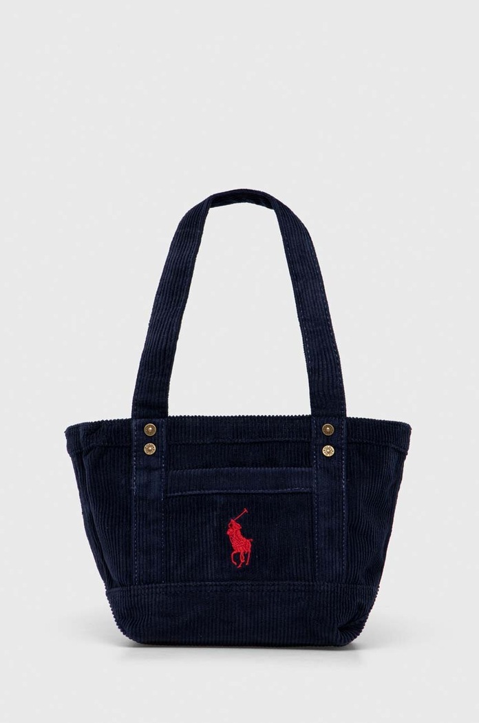 Dětská kabelka Polo Ralph Lauren nášivka námořnická modř 2AR098