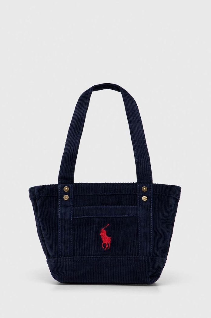 Dětská kabelka Polo Ralph Lauren nášivka námořnická modř 2AR098