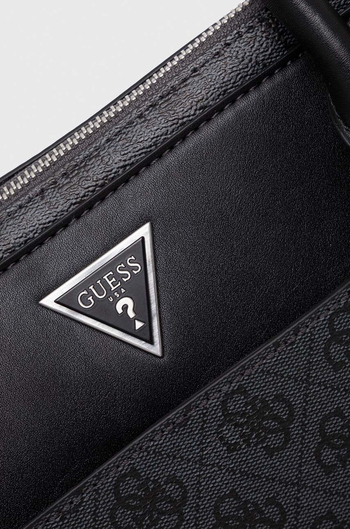 Guess geantă VEZZOLA 36 x 28 x 4 cm negru HMEVZL.P3138
