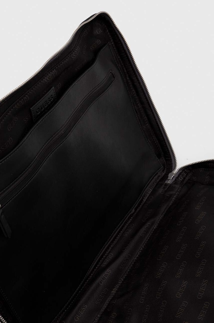 Guess geantă VEZZOLA 36 x 28 x 4 cm HMEVZL.P3138 negru
