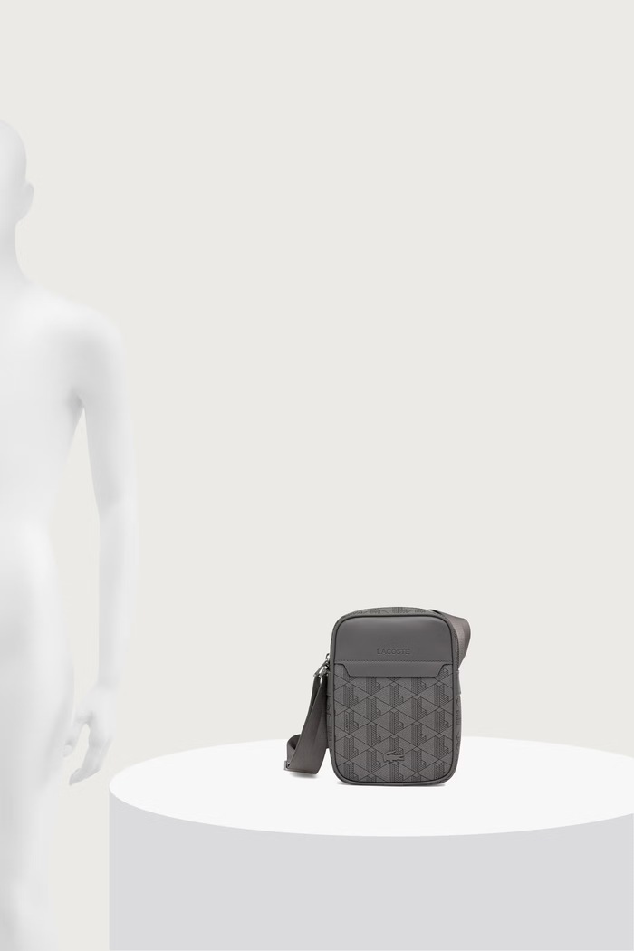 Lacoste Saszetka męska z imitacji skóry NH4410LX