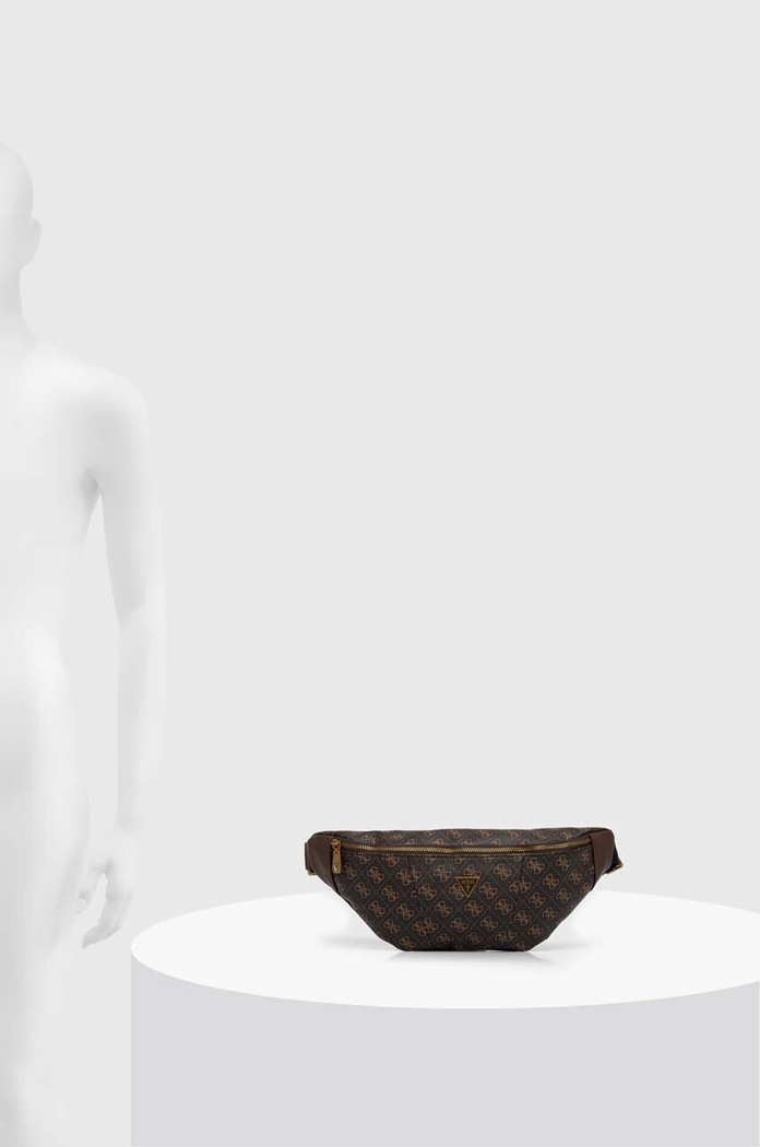 Torba oko struka Guess HMEVZL.P3431 smeđa