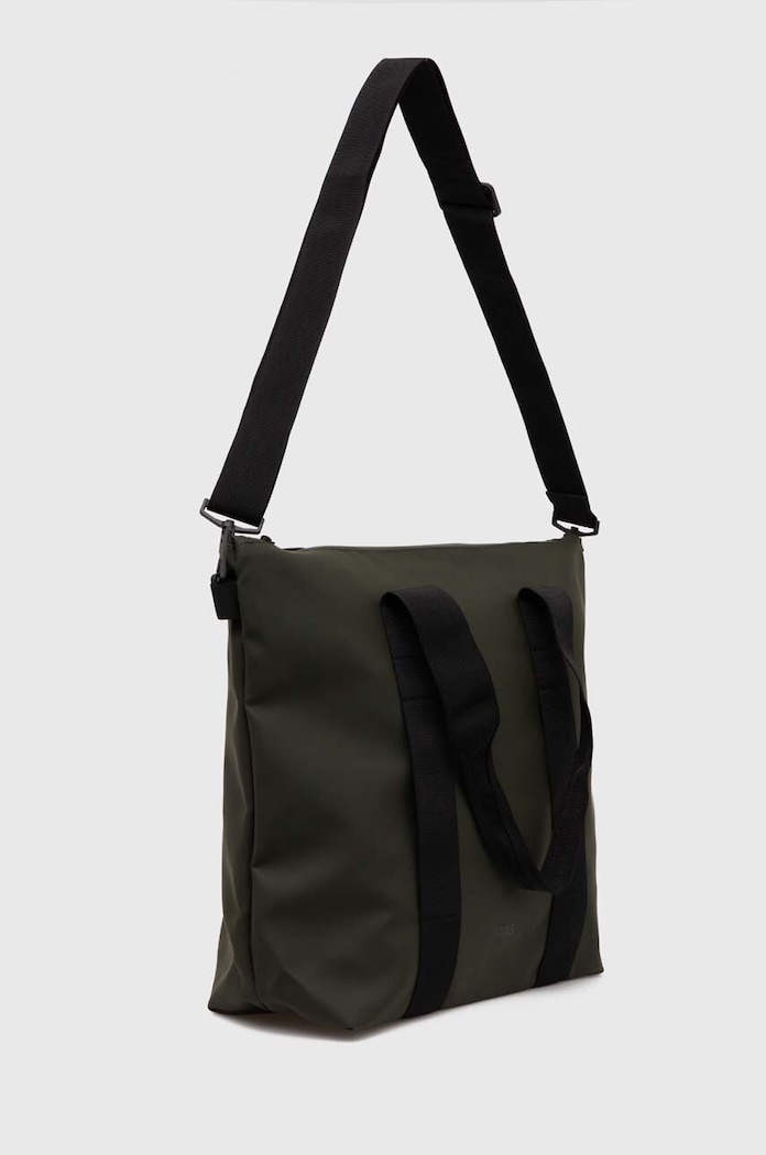 Τσάντα Rains 14160 Tote Bags 14160.03 πράσινο AW23