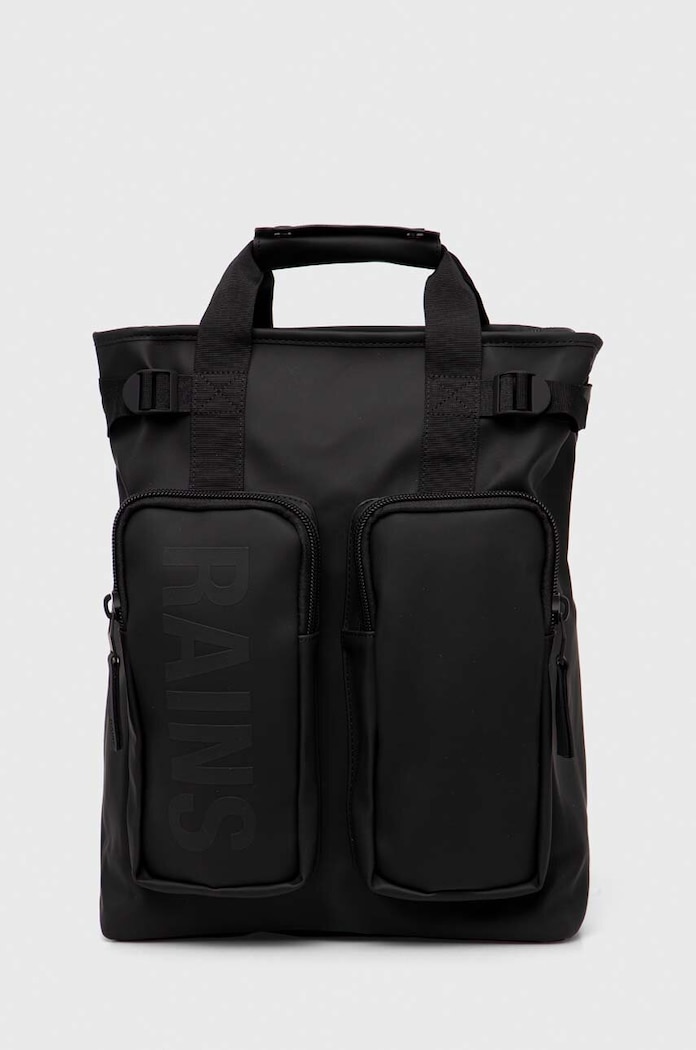 Rains plecak 14240 Weekendbags mieści A4 czarny 14240.01