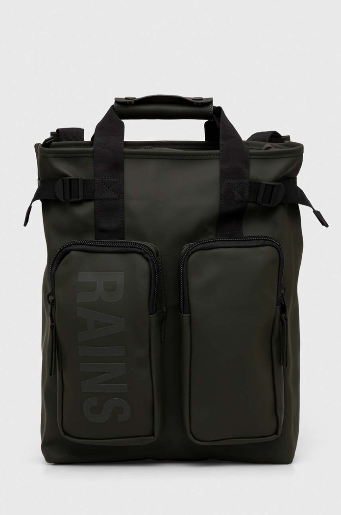Rains rucsac 14240 Weekendbags uni verde 14240.03