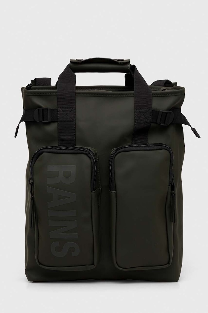 Rains rucsac 14240 Weekendbags uni verde 14240.03