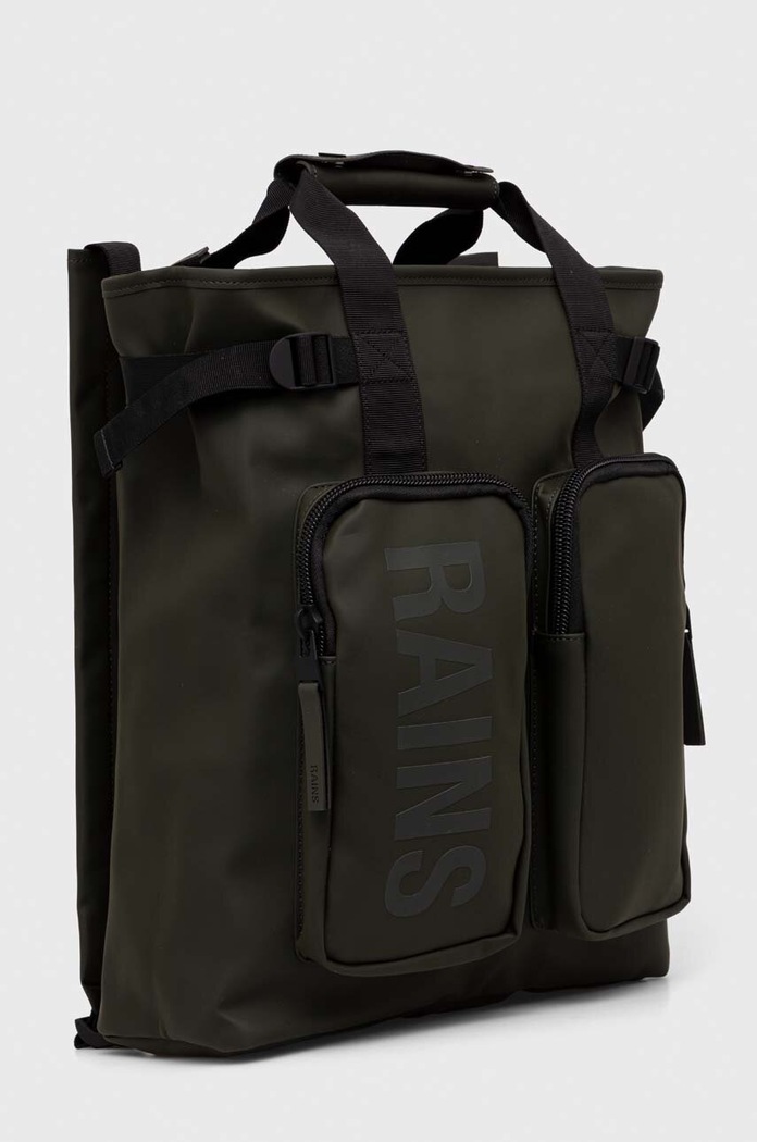 Rains rucsac 14240 Weekendbags 14240.03 verde AW23