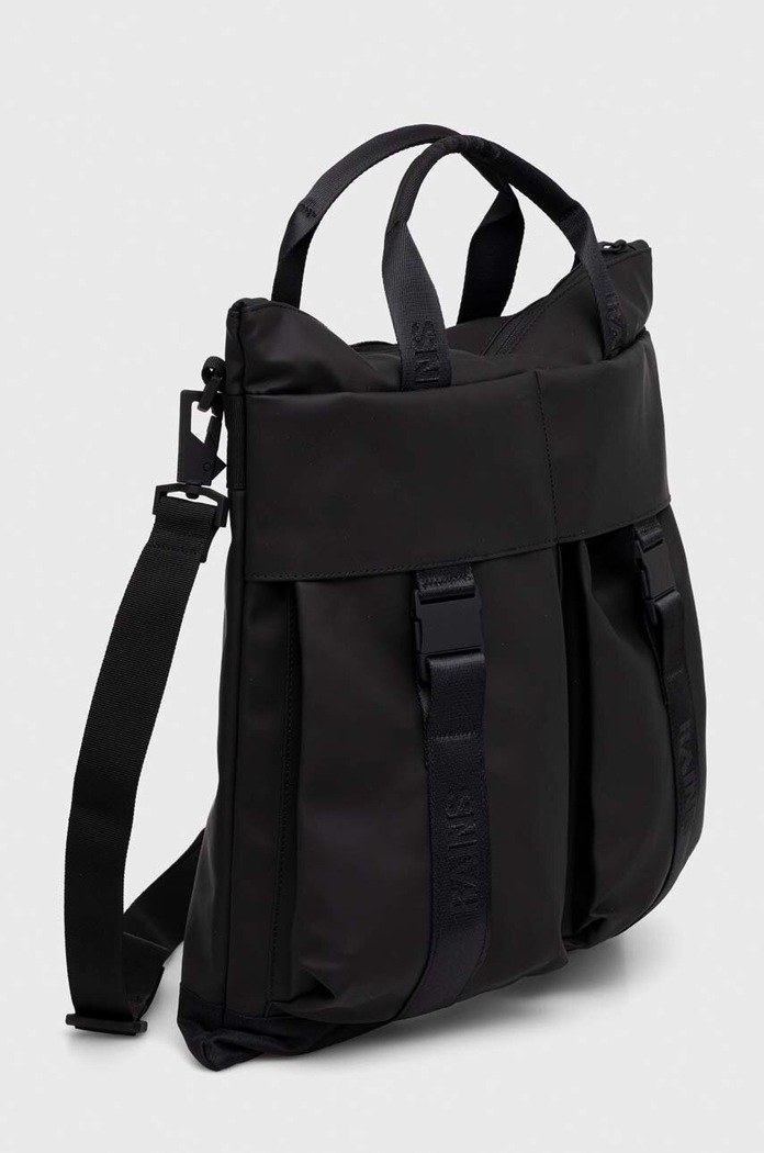 Rains torba 14360 Tote Bags 14360.01 czarny AW23