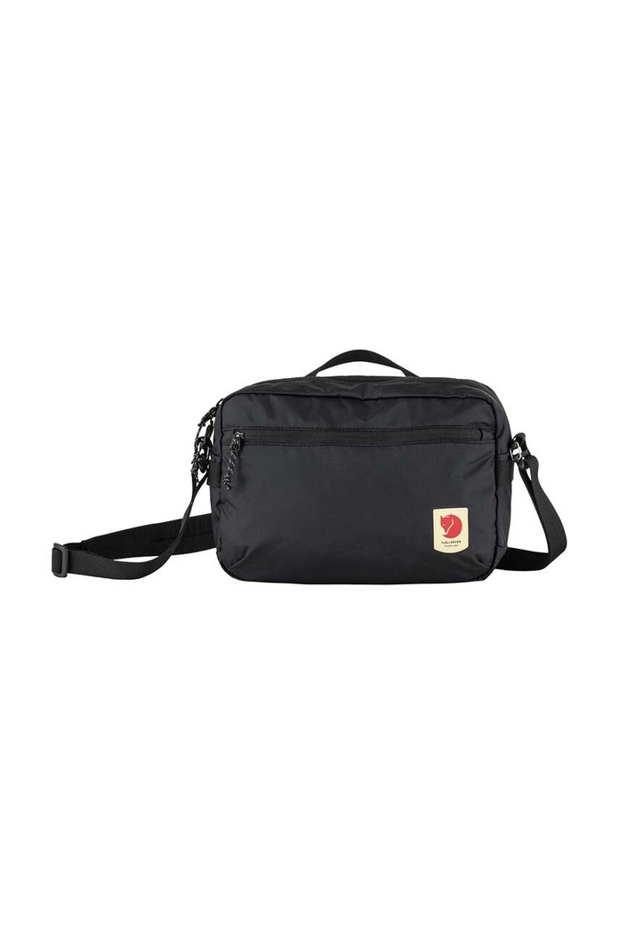 Ledvinka Fjallraven High Coast Crossbody hladký černá F23227.550
