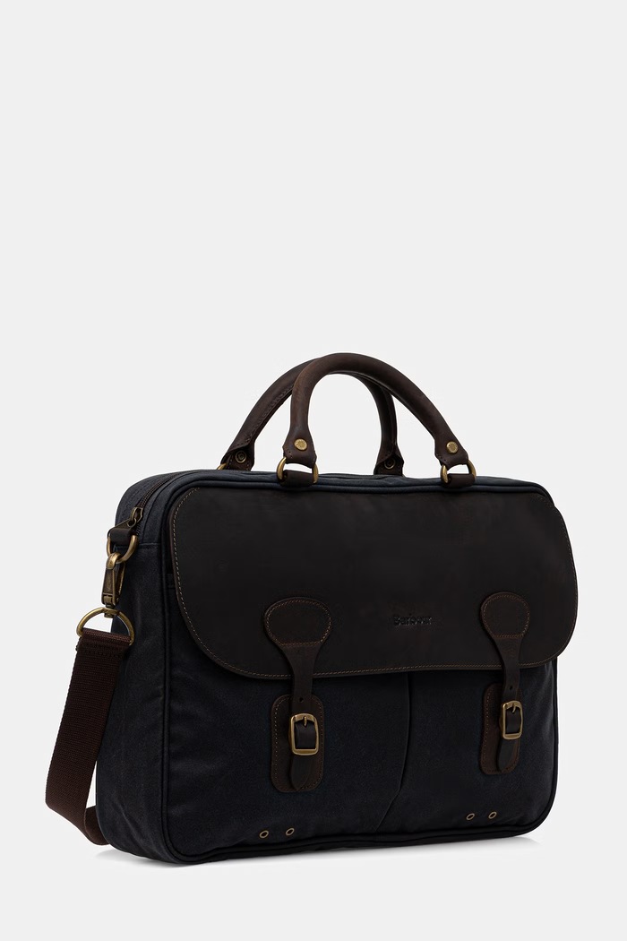 Barbour torba na laptopa UBA0004 granatowy AW25