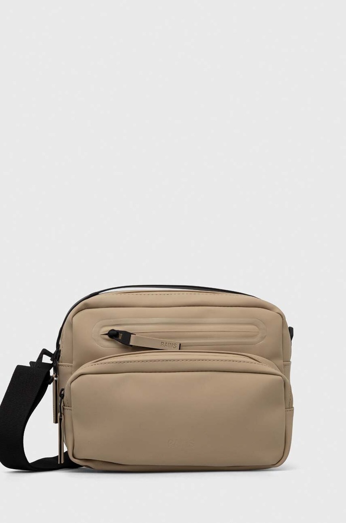 Malá taška Rains 14110 Crossbody Bags jednofarebný béžová 14110.24