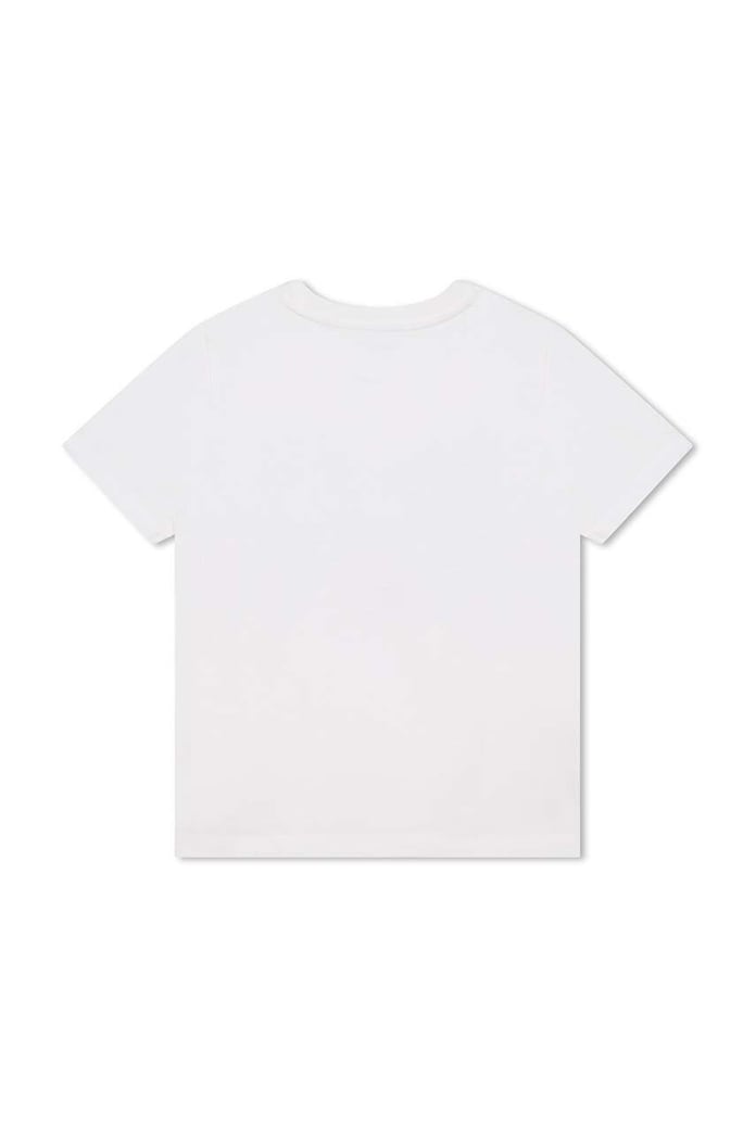 CHLAPEC Dětské bavlněné tričko Kenzo Kids K25883.114.150 béžová