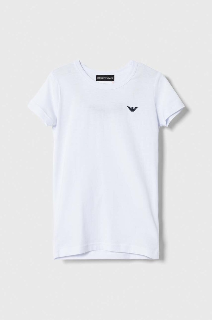 Emporio Armani t-shirt dziecięcy 2-pack 406504.3F650 biały AW23