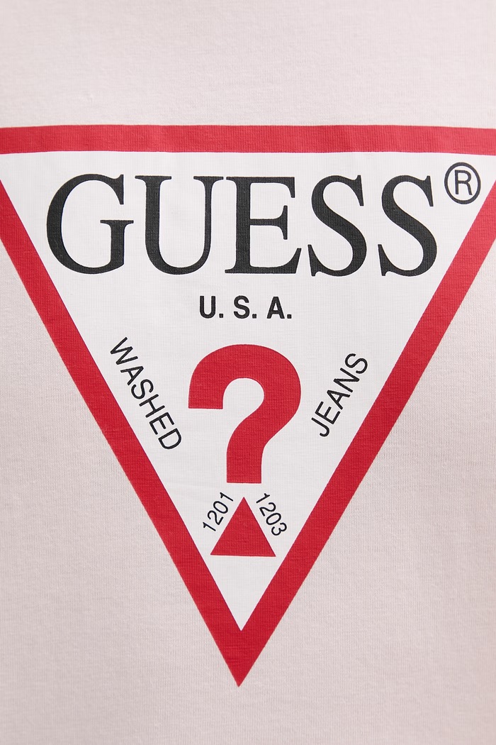 Guess tricou din bumbac W1YI1B.I3Z14 roz