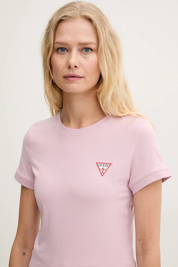Tričko Guess růžová W2YI44.J1314
